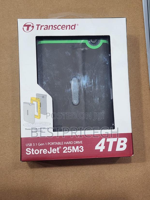 Transcend Storejet 25M3 4TB Hard Drive. · Photo 4