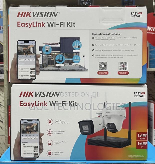 Hikvision Wifi Kit Nks424w02h 4mp Two Way Audio Camera · Photo 3