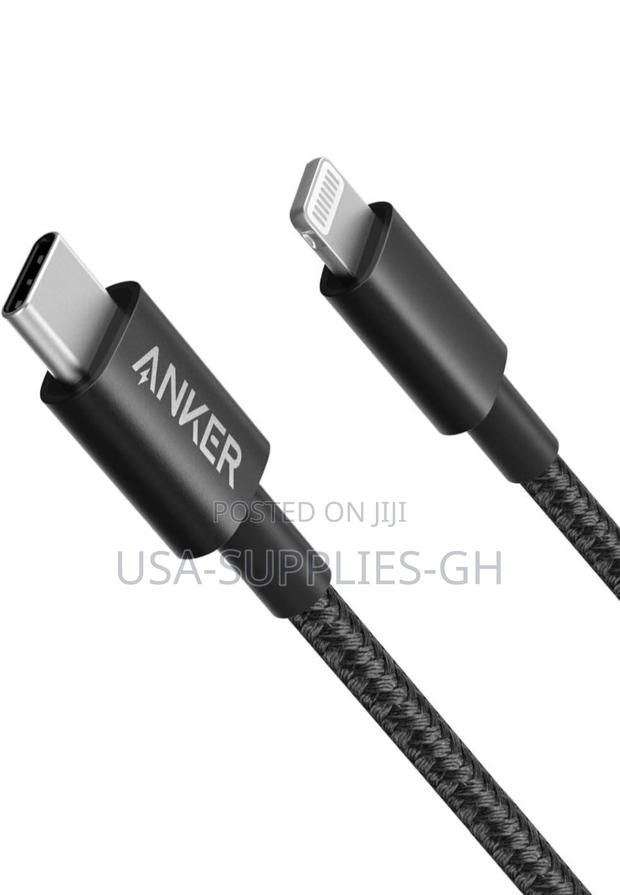 Anker Super Fast 6ft Usb C to Lightning Cable - From Usa