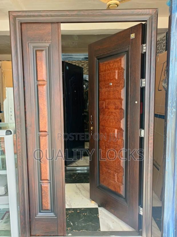 Durable External Security Door and Accessories