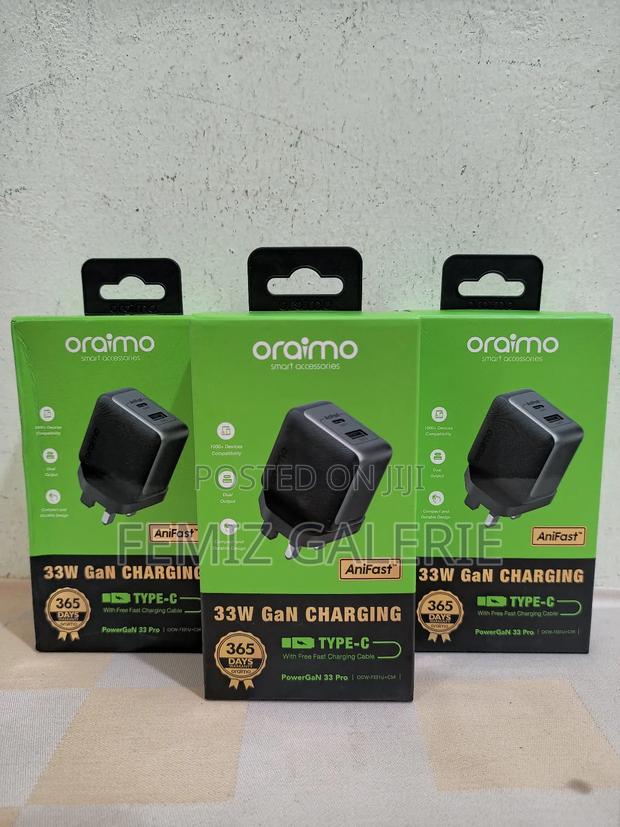 Oraimo Powergan 33 Pro 33w Gan Wall Charger · Photo 4