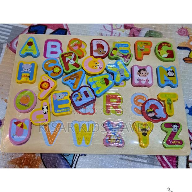 Wooden 3D Colourful Alphabet With Tracing Space 9months + · Photo 2