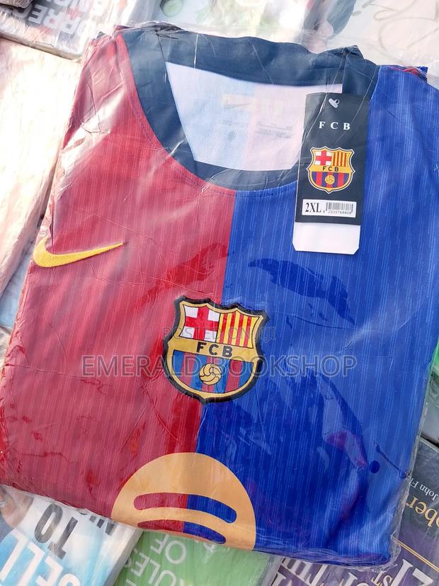 Barcelona Home and Second Away Kits 2024/2025 Shirt and Shot photo 2