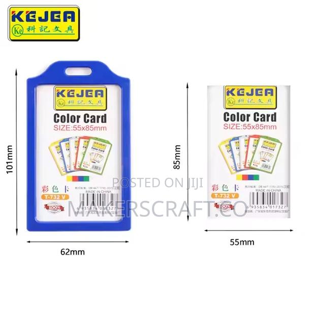 Hard Plastic ID Card Holder photo 3