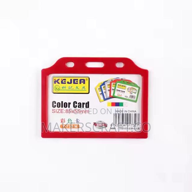 Hard Plastic ID Card Holder photo 5