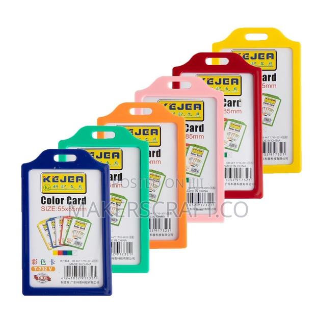 Hard Plastic ID Card Holder photo 2