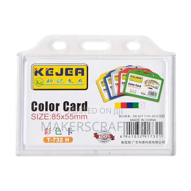 Hard Plastic ID Card Holder photo 6
