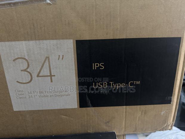 Lg 34” Ultrawide Curved Gaming Monitor photo 5