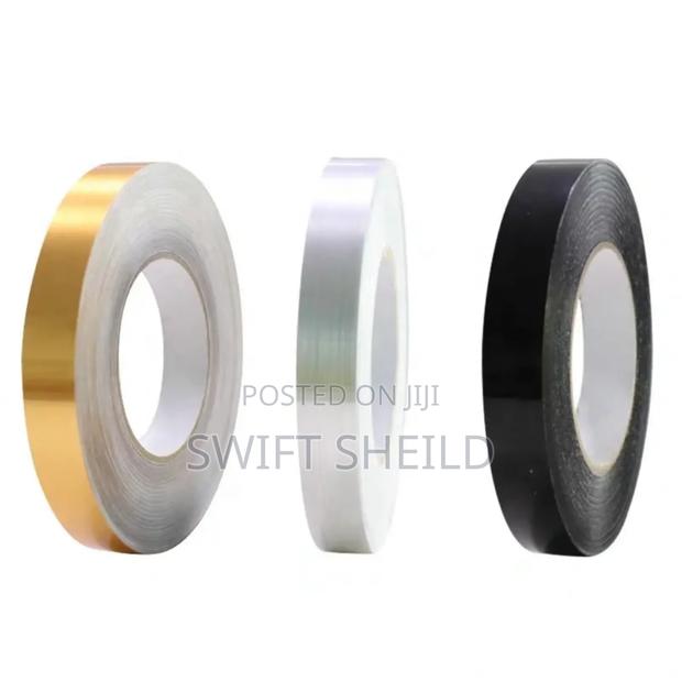 Silver Tape for Decor 2cm X 50m photo 3
