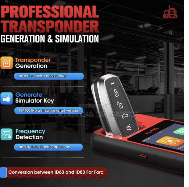 Autel Maxiim Km100x Obd2 Key Programmer Tool photo 5