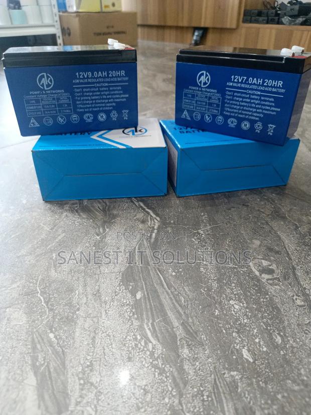 12volts 7amps Batteries
