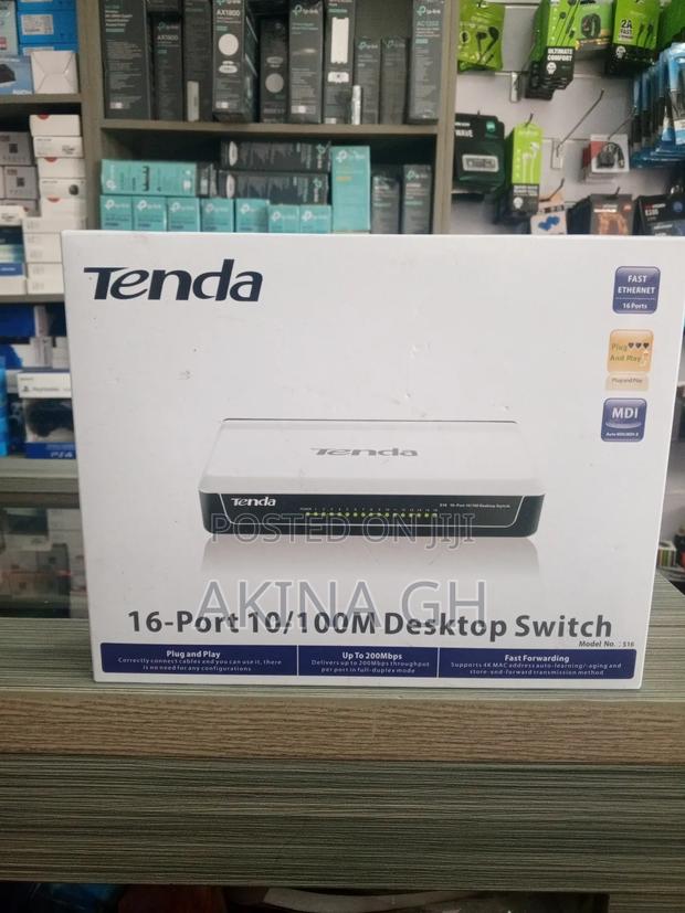 Tenda 16 Port 10/100m Desktop Switch S16 · Photo 4