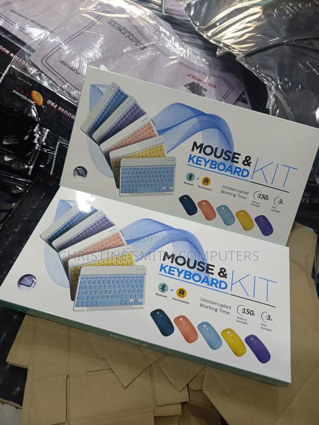 Chargeable Bluetooth Wireless Keyboard and Mouse photo 3