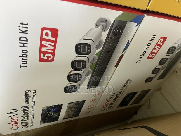 Full Color 4 Channel 5mp Hdcvi CCTV Camera Kit + Build in Mic photo 3