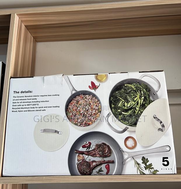 The CELLAR Ceramic Nonstick Cookware 5 Set photo 3