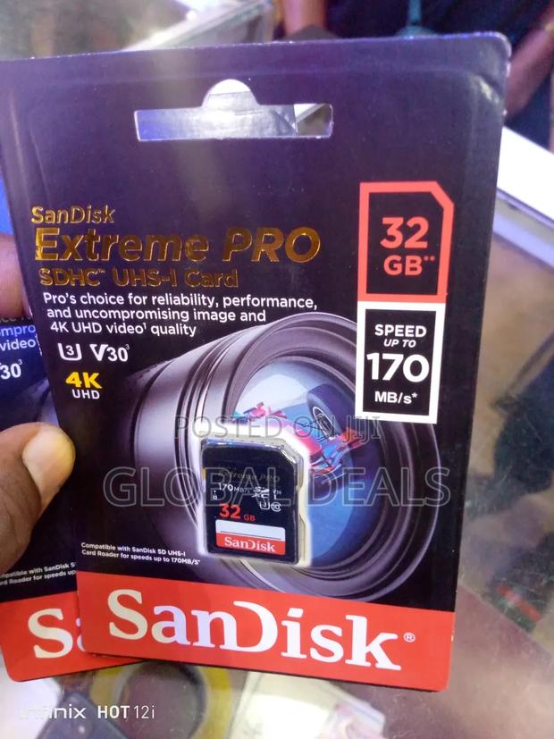 32GB Camera Memory Card