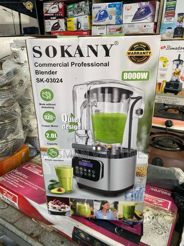 Sokany Silent Commercial Blender
