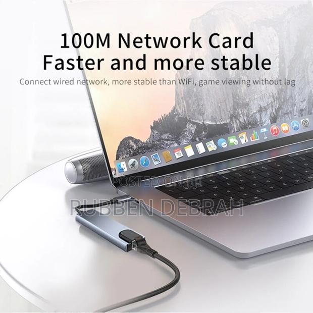 Type C Usb 8 in 1 3 1 to Hdmi Hub Adapter With Sd Tf Rj45 photo 9
