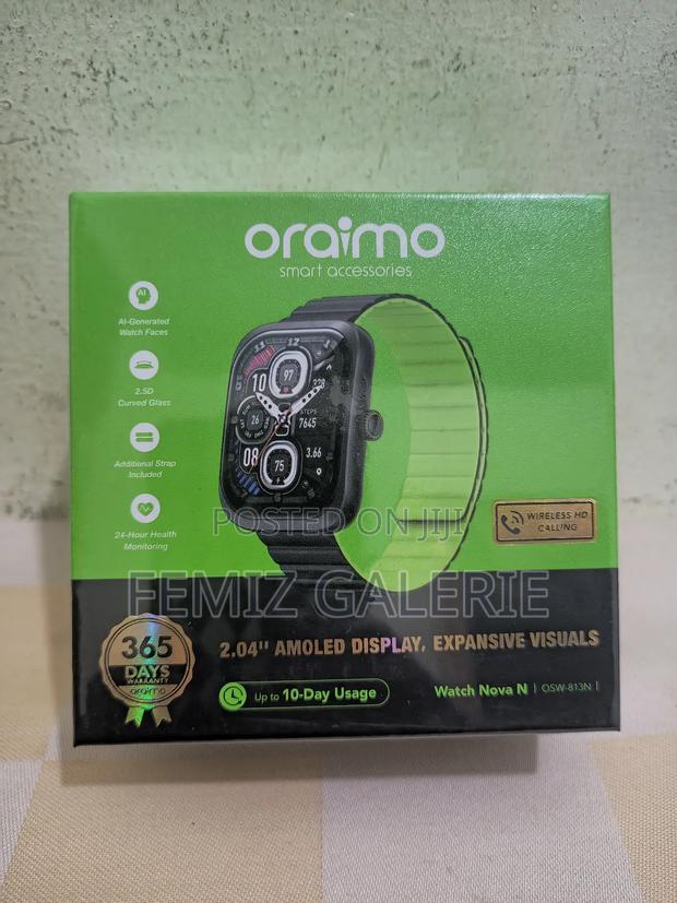 Oraimo Watch Nova N 2.5d Curved Glass Smart Watch · Photo 4