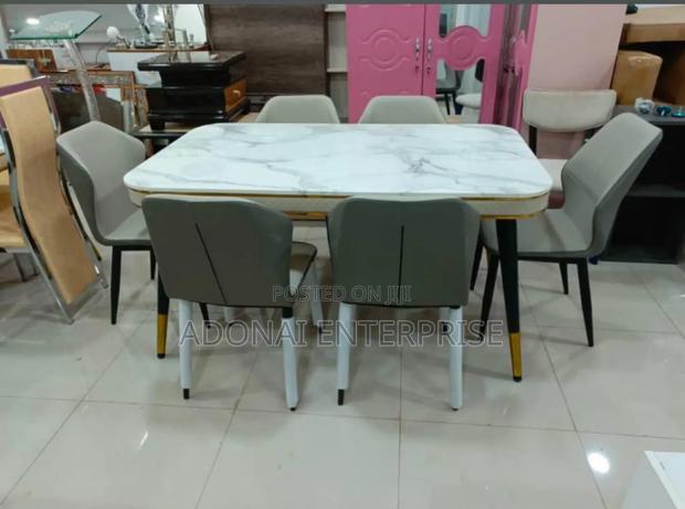 Well Designed Dining Set With 6 Chairs CXX456 · Photo 1