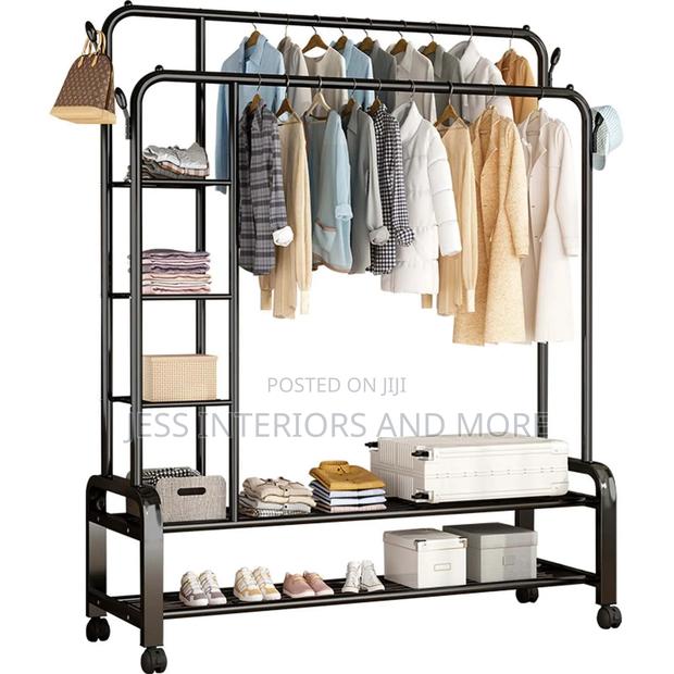 Clothes Rack With Shelves · Photo 4