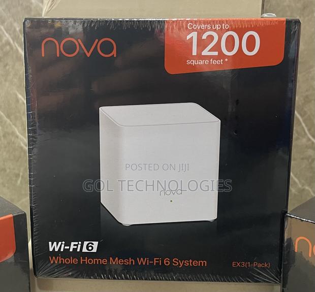 Tenda Nova Wi-Fi 6 Mesh Router 1200 Square Feet Coverage · Photo 4