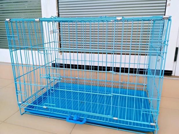 Blue Extra Large Dog Cage · Photo 2