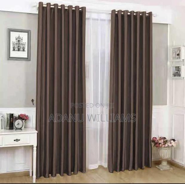 Luxurious Plain Curtains Pair(Set of 2)Cums in Diff Colors · Photo 2