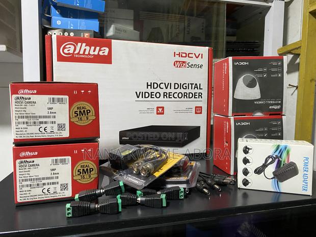 Dahua 4 Channel CCTV CAMERA KIT 5mp With Audio photo 2