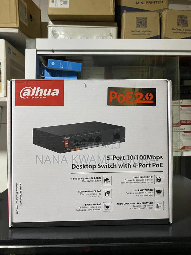 Dahua 4 Port Poe Switch