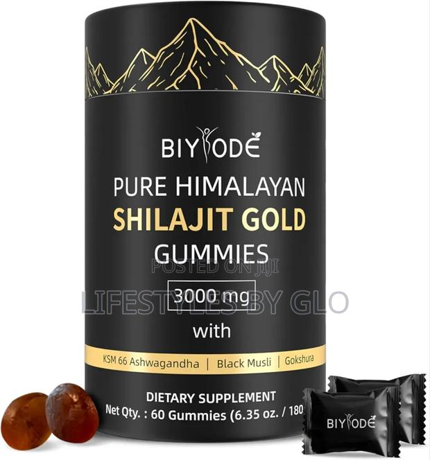 Pure Shilajit Himalayan Gummies With Ashwagandha Gaulshura · Photo 3