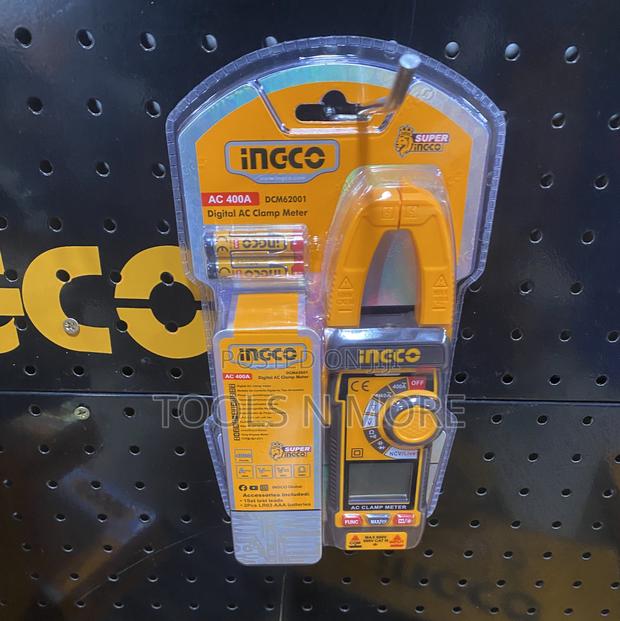 Ingco Digital Ac Clamp Meter 600a (Dcm62001) · Photo 3