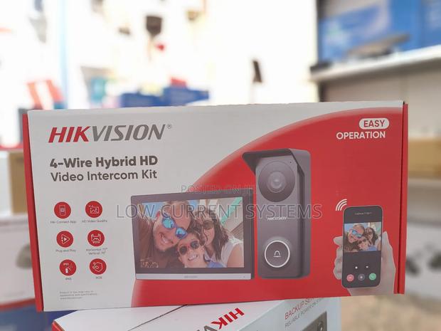 Hikvision Hybrid Intercom Kit Doorbell Villa Wifi Mobile App · Photo 1