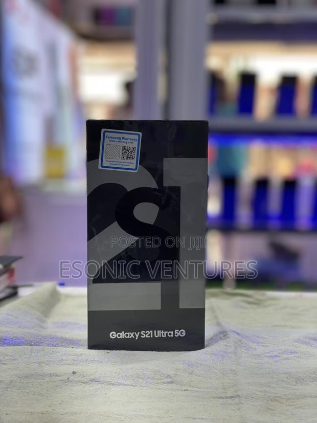 New Samsung Galaxy S21 Ultra 5G 128 GB Black photo 3