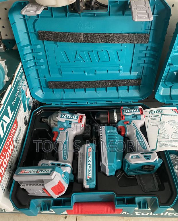 TOTAL 20V Drill and Wrench Combo Kit · Photo 4