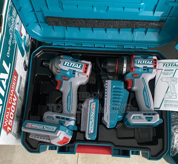 TOTAL 20V Drill and Wrench Combo Kit · Photo 3