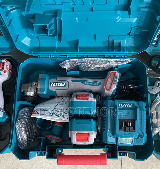 Total Cordless Angle Grinder (With Two 5.0ah Batteries) · Photo 2