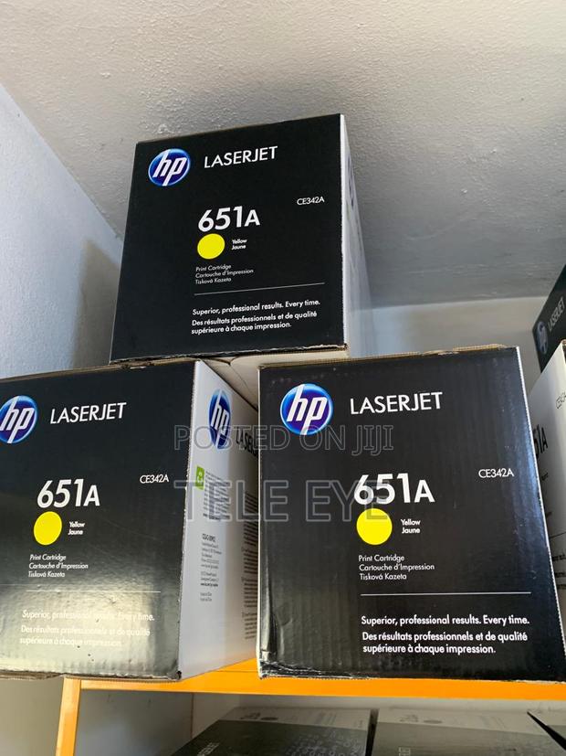 Hp 651a (Ce340a- Yellow Toner Cartridge