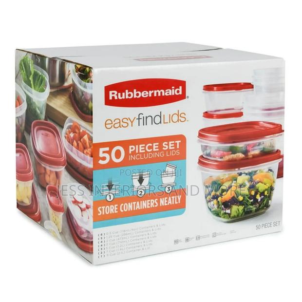 Rubbermaid 50-Piece Food Storage Set · Photo 4