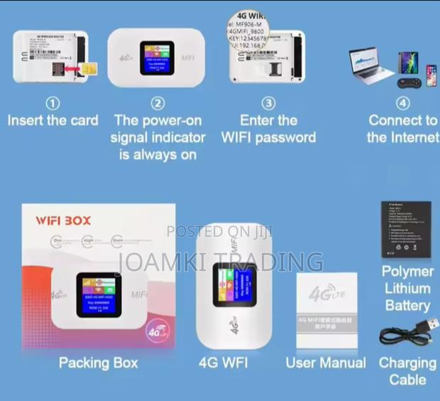 4g Universal Sim Router/Mifi/Wifi Hotspot/Pocket Wifi/3000mah Battery photo 10