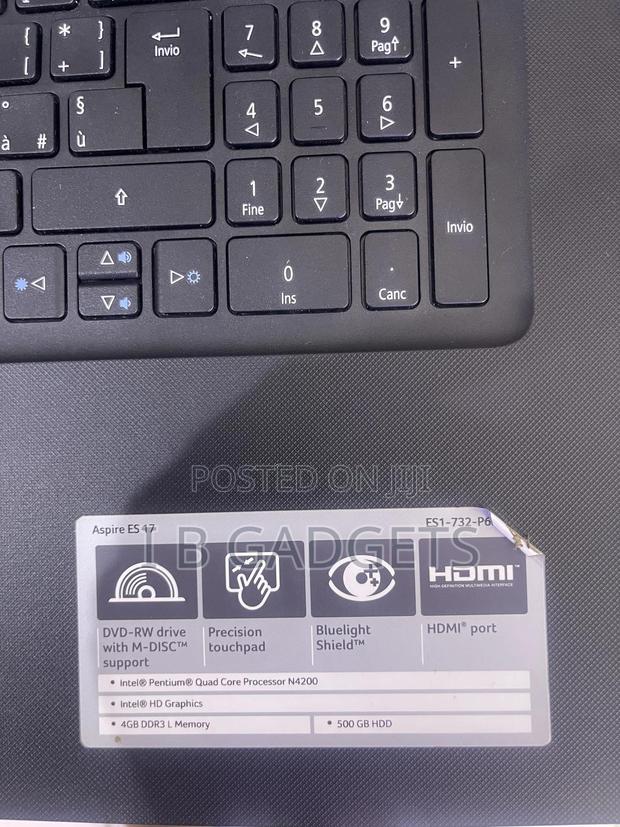 Laptop Acer Aspire E15 4GB Intel Pentium HDD 500GB photo 3