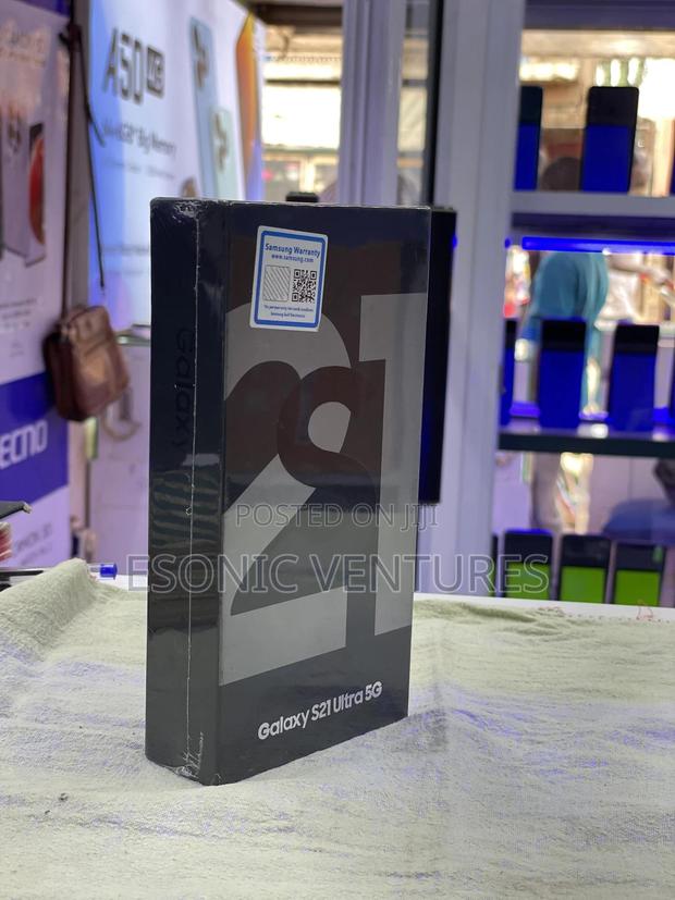 New Samsung Galaxy S21 Ultra 5G 128 GB Black photo 2