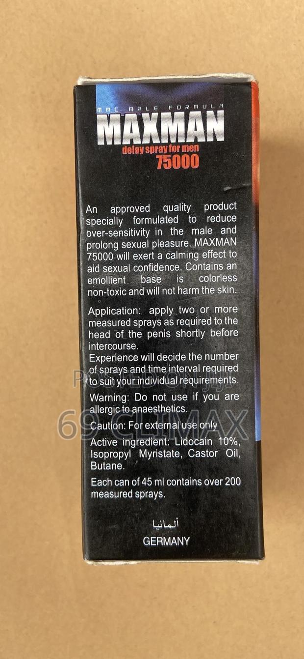 Maxman Delay Spray · Photo 4