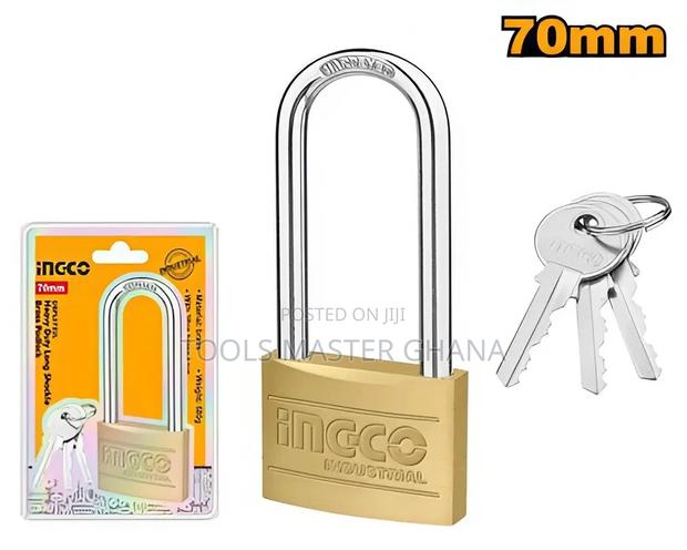Heavy Duty Long Shackle Brass Padlock - Dbpl0702l · Photo 2