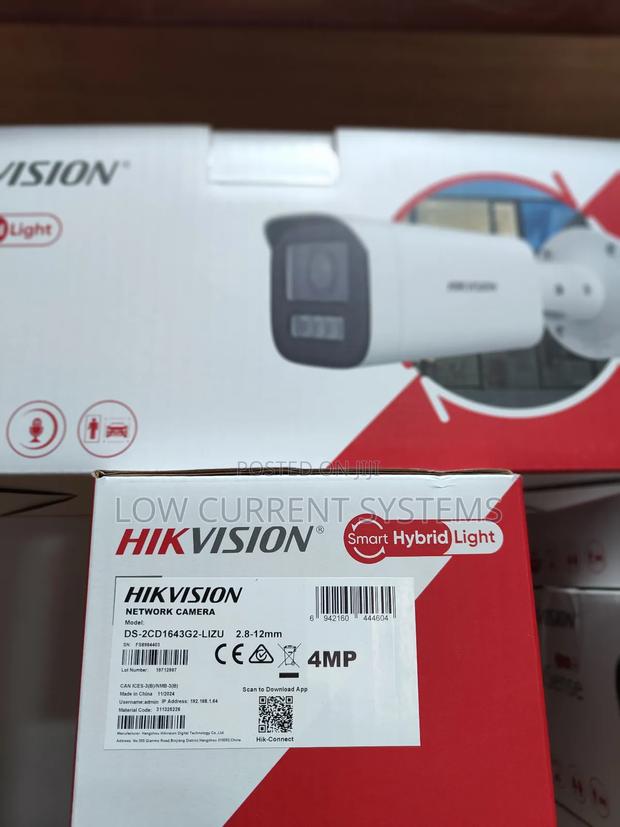 Hikvision 4mp Motorized Lens Ip Camera Ds-2cd1743g0-I(30m Ir · Photo 4