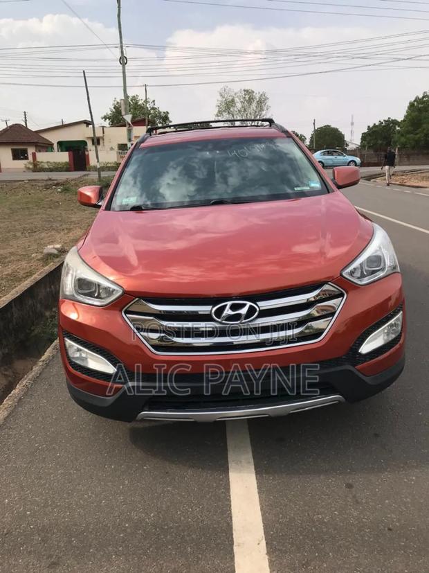 Hyundai Santa Fe SE AWD 2016 Red