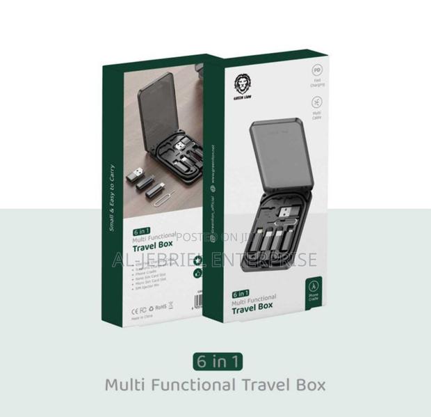 6 in 1 Multi Functional Travel Box -Green Lion · Photo 4