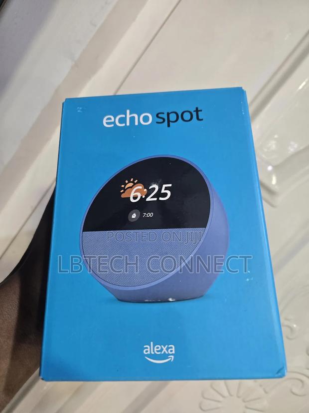 Amazon Echo Spot With Alexa, Ocean Blue