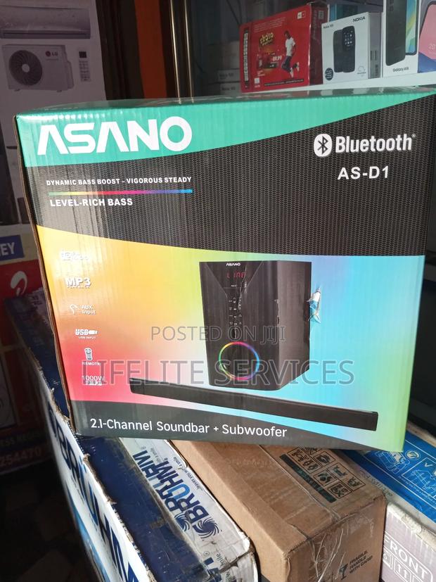 2.1 - Channel Sound Bar+Subwoofer - Asano as-D1