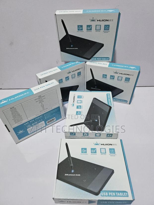 Huion 420 Usb Pen Sketch Signature Tablet photo 3